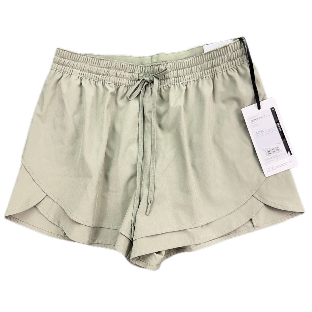 CALIA Step Up Shorts Womens XS Ground‎ Fennel High Rise 3in Inseam WAX15219